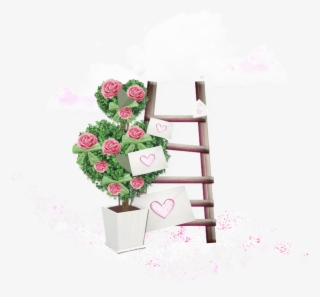 Floral Love Flower Transparent - Shelf #8543438