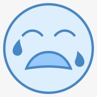 Crying Smiley Png - Icon #8543788