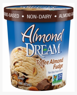 Toffee Almond Fudge - Almond Dream Ice Cream Toffee #8546376