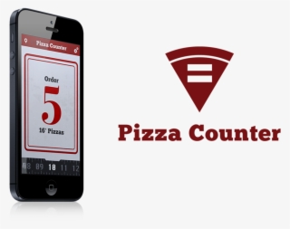 Pizza Counter Phone And Logo #8548077
