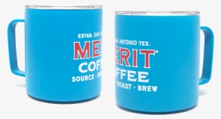 Blue Merit Camp Mug - Coffee Cup #8548214