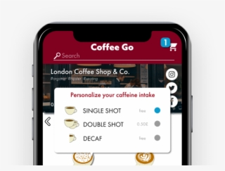Coffee Go App - Smartphone #8548341