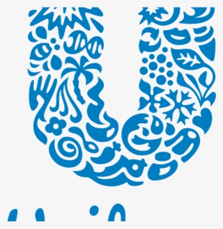 Logo With Blue Patterned U #8549692