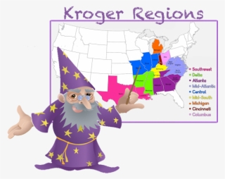 Regional Map - Kroger Regions #8550393