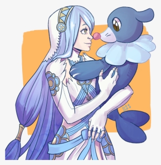 Primarina Is Very Fitting Of Azura And Shigure To The - Azura Fire Emblem Pokemon #8553247