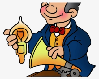 Cliparts Inventions - Thomas Alva Edison Clip Art #8553712