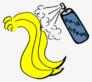 Pictures Of Hairspray Bottles - Color Hair Spray Cartoon #8553917