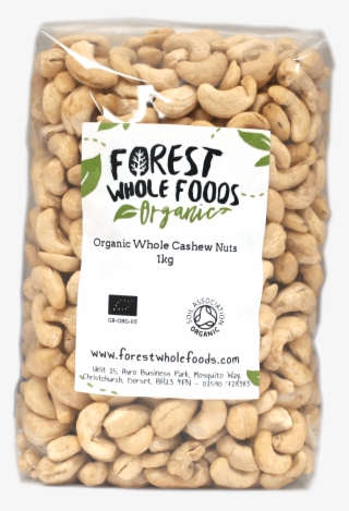 Organic Whole Cashew Nuts 1kg - Cashew #8554079