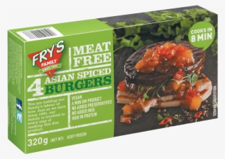 Asian Spiced Burgers - Fry's Chicken Style Burger #8554541