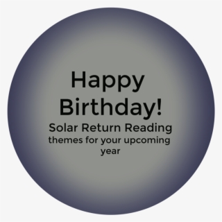 Happy Birthday - Circle #8558070