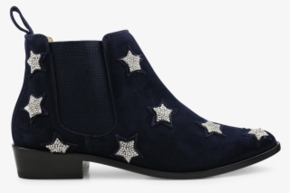Ankle Boots Marilyn 4 Suede Navy Stars Stones Elastic - Chelsea Boot #8558351