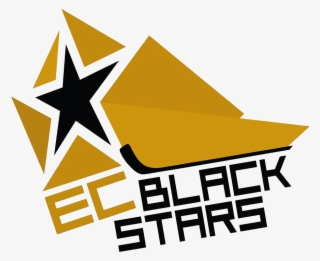 Ec Black Stars - Graphic Design #8558646