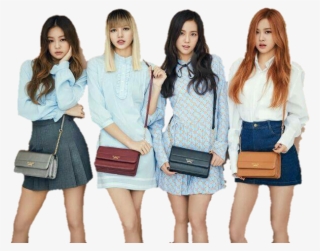 Lisa Jennie Rose Jisoo Utt Bias Divas Kpoper Kpop Black - Blackpink Png #8559462
