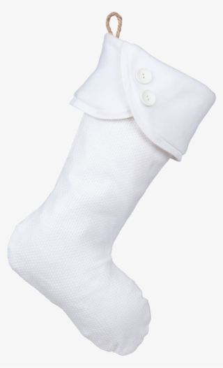 White Christmas Stocking #8559861