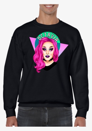 Octavia Eyes Sweatshirt Dragqueenmerch Png Octavia - Pablo Escobar Let It Snow #8559947