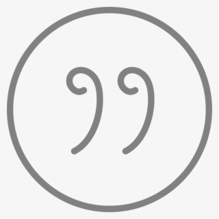 Line Style Icons Quote - Circle #8560023
