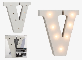 Bogstav Med Lys V #8560256