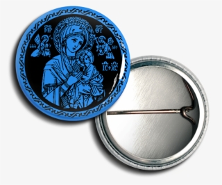 The Refuge And The Hope Of Sinners Button - Benedict Of Nursia #8560654