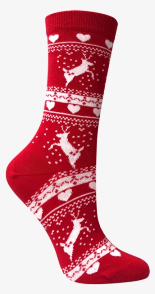 Reindeer Christmas Socks For Women, Individually Gift - Sock #8560742