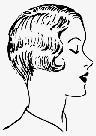 This Free Icons Png Design Of Woman's Bob Haircut 1 #8561092