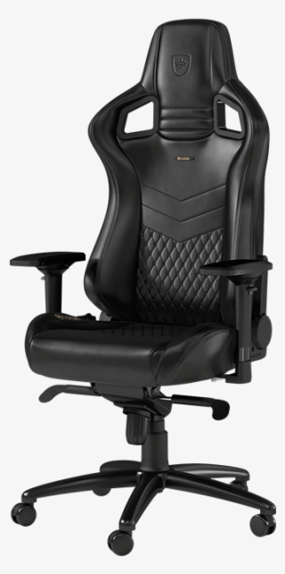 Like Most Gaming Chairs, Lumbar Support And Head Rest - Noblechairs Epic Black Red #8561366