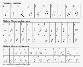 Font Details Mf Wedding Bells - Bralyn Font #8561913