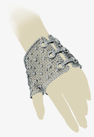 Encrusted With Diamonds And Elegantly Crafted With - Bracelet #8562232