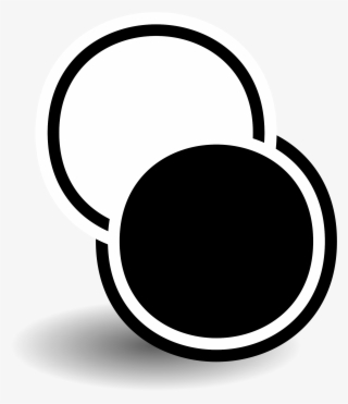 Black Empty Circle - Circulo Preto Fundo Branco #8564994