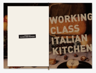 Restaurant Menu Olives And Peppers Bootstrap Design - Poster #8565554