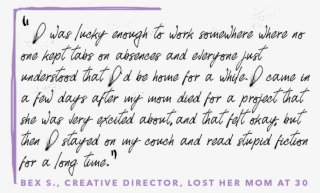 I Wrote Up A Memo For My Boss, Direct Reports, And - Handwriting #8567179