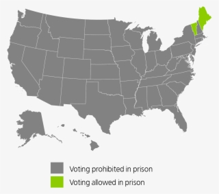 State Disenfranchisement Laws - Boise Idaho Map #8567719