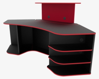 Gaming Desk Red - Red And Black Gaming Desk #8567722