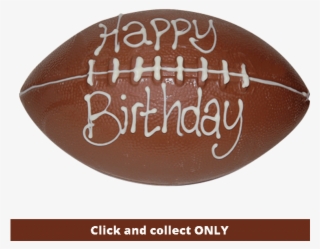 Chocolate Rugby Ball, Can Be Personalised With A Short - Chocolate Rugby Ball #8567922