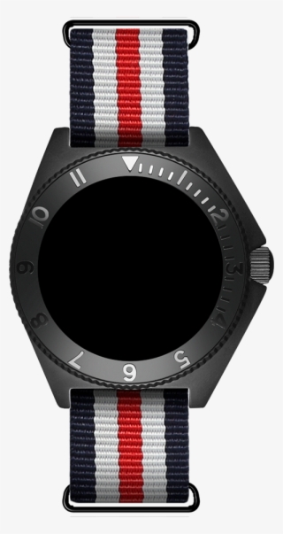 Mayfair Strap Nato Red, White & Blue - Bamford #8567984