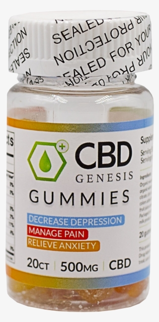 Cbd Genesis Gummy Bears 500mg - Cosmetics #8568343