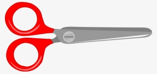 School Stormdesignz Closed Scissors Notebook - Closed Scissors Clipart #8568709