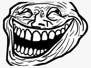 Trollface Clipart Transparent Png - Omega Troll Face Png #8568870