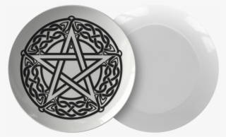 Wicca Pentacle Plate - Celtic Pentagram #8569209