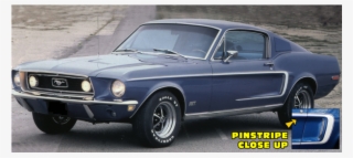 Part - Custom Mustang C Stripe #8569285