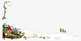 Christmas Snow Background - Christmas Day Background Hd #8570384