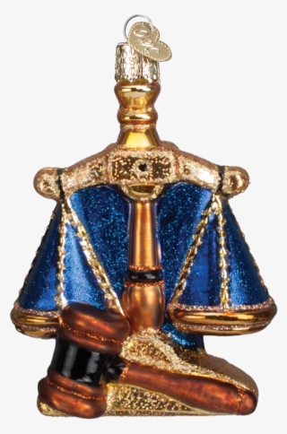 Scales Of Justice Ornament #8570419