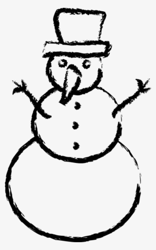 Kate Has Provided An Adorable Snowman Doodle For Each - Cartoon #8572543