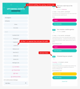 Event List Test Group #8572589