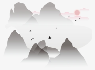 Simplicity Artistic Conception New Chinese Style Ink #8572707