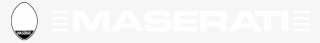 Maserati Logo Black And White - Circle #8572936