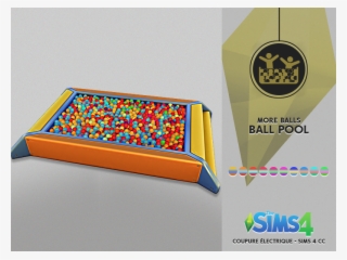 Ball Pool For Babys - Sims 4 Toddler Curls Redheadsims #8573901