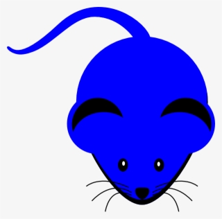 Blue Mouse Clipart #8574384