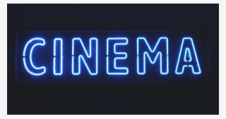 309 Images About Neon Lights☄ On We Heart It - Cinema Sign #8575009