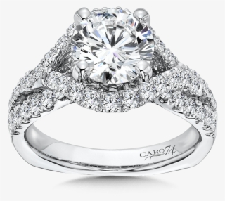 Write A Review - White Gold Engagement Rings Halo #8575049