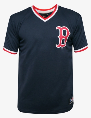 Boston Red Sox Majestic Mlb Kabor V-neck Poly Tee Navy - Depeche Mode T Shirt #8575433